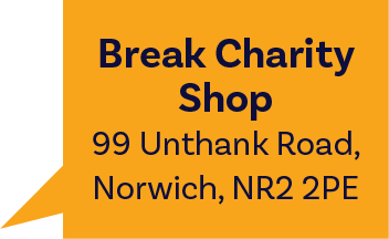 Break Charity Shop - Norwich at Unthank