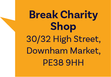 Break Charity Shop - Downham Market