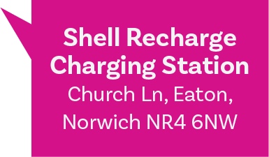 Shell Recharge Charging Station - Eaton