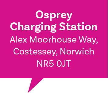 Osprey Charging Station - Costessey