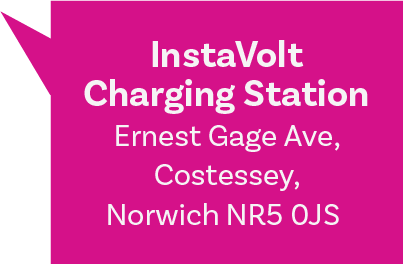 InstaVolt Charging Station - Costessey
