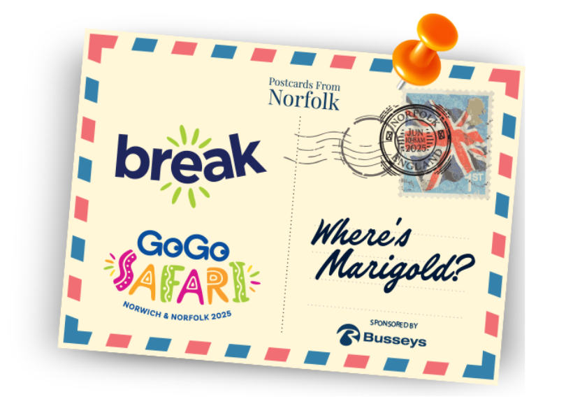 marigolds adventure postcard and logo (1)